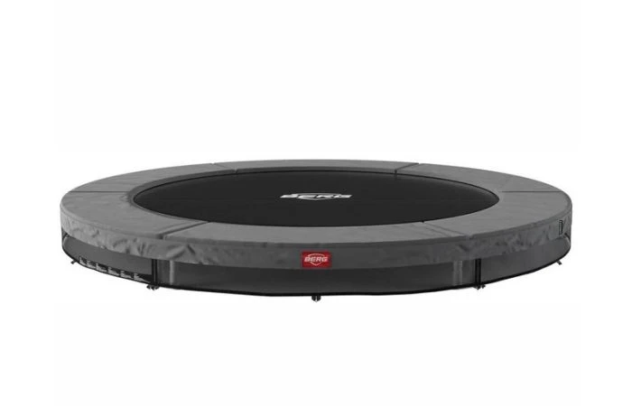 BERG Favorit InGround Trampoline Sports 380 Grijs 3 BERG Favorit InGround Trampoline Sports 380 Grijs