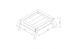 AXI Linda Zand & Kweektafel Bruin/wit -Buitenspeelgoed Winkel 34 2 11