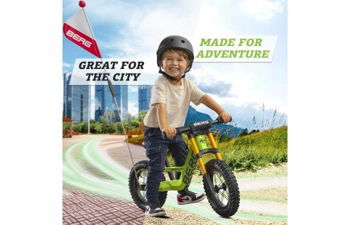 BERG Biky Cross Groen Loopfiets 8 BERG Biky Cross Groen Loopfiets - Afbeelding 6