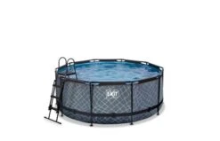 EXIT Zwembad ø360x122cm Met Zandfilterpomp