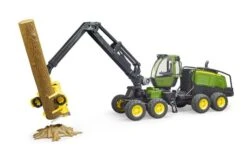 Bruder 2135 John Deere 127G Met Boomstam 10 Bruder 2135 John Deere 127G Met Boomstam -Buitenspeelgoed Winkel 4