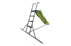 AXI Vrijstaande Glijbaan 220cm Limoen Groen/Antraciet -Buitenspeelgoed Winkel 42 3 1