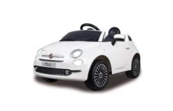 E-Car Elektrische Auto Fiat 500 12v Wit