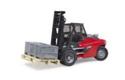 Bruder Linde HT160 Met Pallet En 3 Pallet Boxen