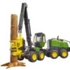 Bruder 2135 John Deere 127G Met Boomstam