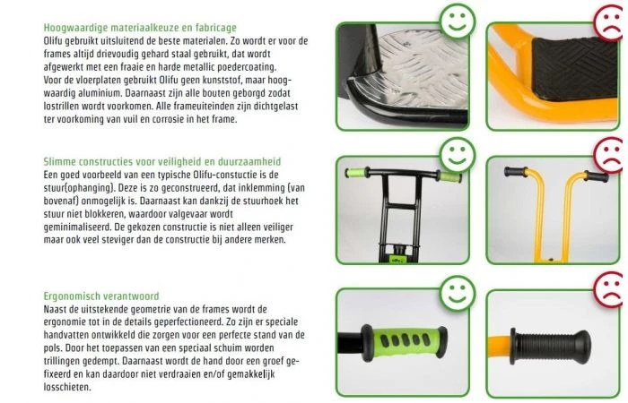 Olifu Bikez Speedy Mini (2 - 4 Jaar) 6 Olifu Bikez Speedy Mini (2 - 4 Jaar) - Afbeelding 4