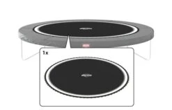 BERG Trampoline Springdoek Favorit 430 Cm Met Witte Rand