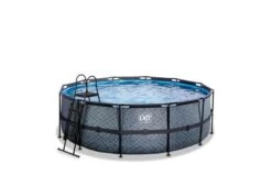 EXIT Zwembad ø427x122cm Met Filterpomp
