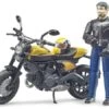 Bruder 63053 Scrambler Ducati Full Throttle Met Chauffeur -Buitenspeelgoed Winkel 550x436