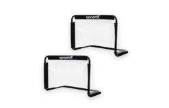 SportX Metalen Voetbaldoel Set 2 Goals 78X56X45CM