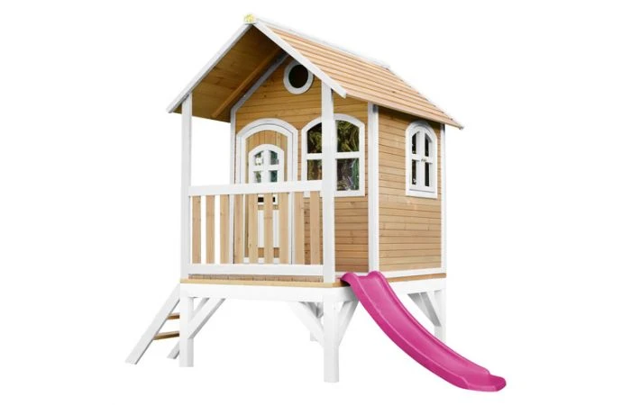 Axi Speelhuis Tom (bruin/wit) 6 Axi Speelhuis Tom (bruin/wit) - Afbeelding 4