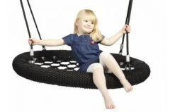 KBT Nestschommel 'oval Pro' - D: 1000 Mm - Zwart/zwart/zwart -Buitenspeelgoed Winkel 5c4dcabb2596dce125bba7ad6d8a72fc5c81c67355739e083af958344cb3012b