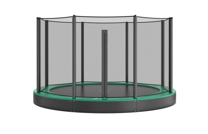 Akrobat Orbit Flat To The Ground Trampoline Met Veiligheidsnet 5 Akrobat Orbit Flat To The Ground Trampoline Met Veiligheidsnet - Afbeelding 3