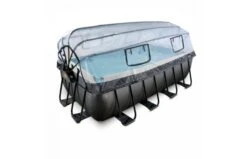 EXIT Zwembad 400x200x122cm Met Overkapping En Zandfilterpomp -Buitenspeelgoed Winkel 60a182806cf51e22bd2c84bc13654c41f14c3f5f999b8dd90130ffe04ffb69c8