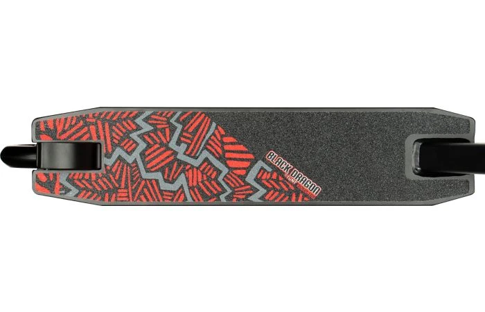 Black Dragon Stuntstep Inca Trailer Zwart Rood 5 Black Dragon Stuntstep Inca Trailer Zwart Rood - Afbeelding 3