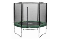 Salta Trampoline Met Veiligheidsnet 213 Groen + Gratis Trapje