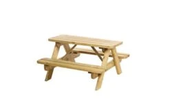 Woodvision Junior Picknicktafel Björn, Groen Geïmpregneerd