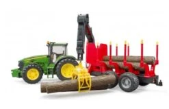 Bruder 3054 John Deere 7930 Met Bomentrailer En 4 Boomstammen -Buitenspeelgoed Winkel 662c5fd6f9d0fcd3cee39ee9fca869f857aef79f20511cd8843795706c357a9b