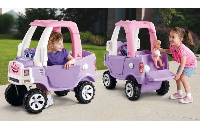 Little Tikes Cozy Truck Roze 5 Little Tikes Cozy Truck Roze - Afbeelding 3