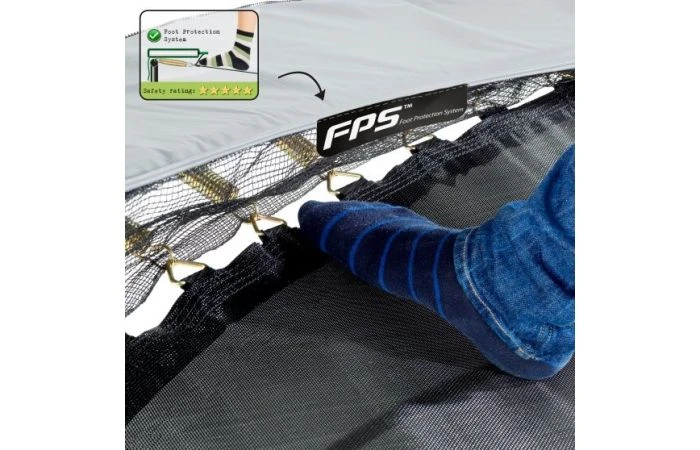 EXIT Elegant Inground Trampoline Met Economy Veiligheidsnet 366 Grijs 9 EXIT Elegant Inground Trampoline Met Economy Veiligheidsnet 366 Grijs - Afbeelding 7