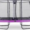 EXIT Elegant Premium Trampoline Met Deluxe Veiligheidsnet 214x366 Paars -Buitenspeelgoed Winkel 690416c0ca2a990fa1a8f21ccccbc2524f741263c4b205de2dd7cee3b088a0f2