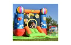 Happy Hop Springkussen Ballon Skippy Incl. Glijbaan -Buitenspeelgoed Winkel 6933491900709 3