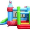 Happy Hop Springkussen Castle Bouncer With Farmyard Ballpit -Buitenspeelgoed Winkel 6933491991127 3