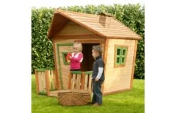 Axi Jesse Speelhuis Bruin/groen 10 Axi Jesse Speelhuis Bruin/groen -Buitenspeelgoed Winkel 6 6 3