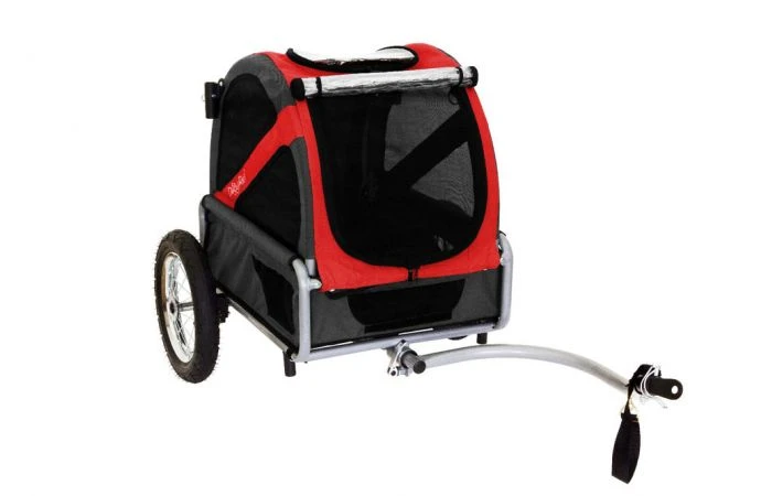 Doggyride Fietskar Mini20 Trailer Rood 3 Doggyride Fietskar Mini20 Trailer Rood