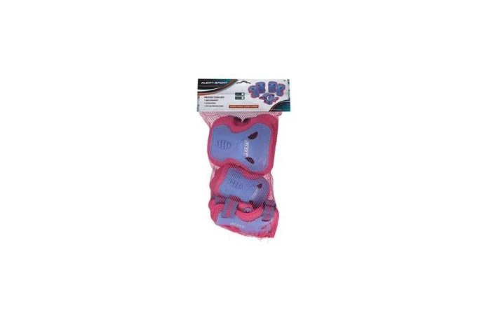 Alert Sport Beschermset 3 Delig Roze 3 Alert Sport Beschermset 3 Delig Roze