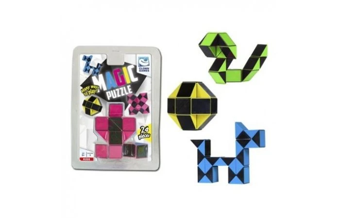 Clown Magic Puzzle 3D 24-Delig Assorti 4 Clown Magic Puzzle 3D 24-Delig Assorti - Afbeelding 2