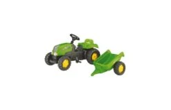 Rolly Toys RollyKid-X TrapTractor Met Aanhanger Groen
