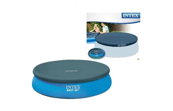 Intex Easy Set Pool Cover Afdekzeil 244 Cm 3 Intex Easy Set Pool Cover Afdekzeil 244 Cm