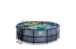 EXIT Zwembad ø427x122cm Met Overkapping En Zandfilter- En Warmtepomp 15 EXIT Zwembad ø427x122cm Met Overkapping En Zandfilter- En Warmtepomp -Buitenspeelgoed Winkel 76c3817d7f76401a29124b138a7645c1a1414494626e541fcc6c9abc2b2e6226