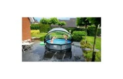 EXIT Zwembad ø244x76cm Met Overkapping En Filterpomp -Buitenspeelgoed Winkel 7935f68632cc6947b8474d4c7ff7fcde80ba2edbf44f5cc25b082efa17465c53