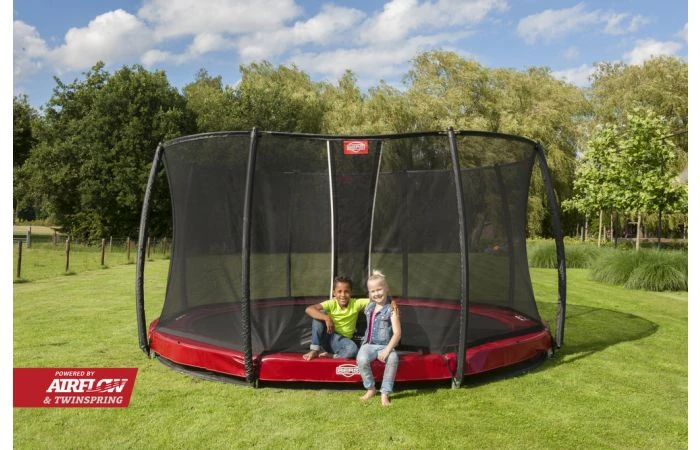 BERG Elite InGround 430 Grijs Levels + Veiligheidsnet Deluxe Xl 4 BERG Elite InGround 430 Grijs Levels + Veiligheidsnet Deluxe Xl - Afbeelding 2