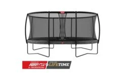 BERG Grand Champion Regular 520x345 Grijs + Veiligheidsnet Deluxe