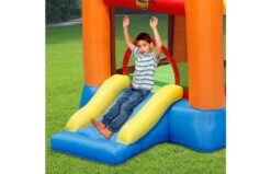 Happy Hop Springkussen Slide Bouncer -Buitenspeelgoed Winkel 8165tuparel. ac sx679