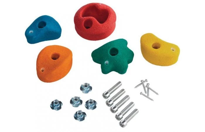 KBT Klimstenen - Set Van 5 Stuks - Small - 5 Gemengde Kleuren 3 KBT Klimstenen - Set Van 5 Stuks - Small - 5 Gemengde Kleuren