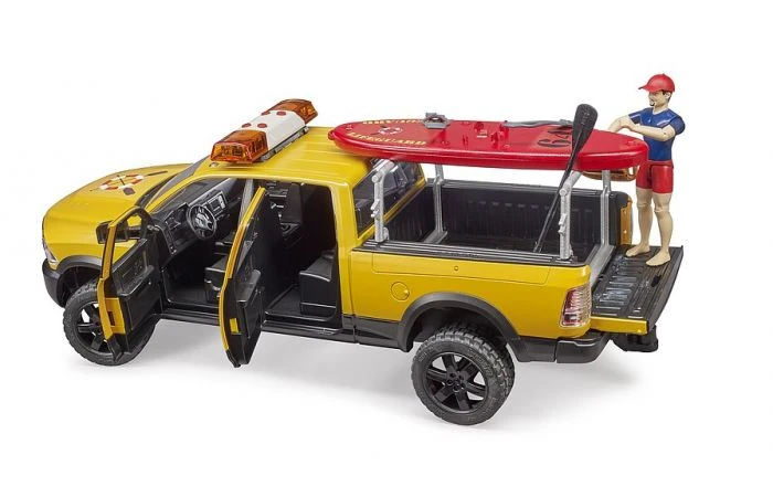 Bruder 2506 RAM 2500 Power Wagon Life Guard Set 6 Bruder 2506 RAM 2500 Power Wagon Life Guard Set - Afbeelding 4