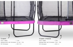 EXIT Elegant Premium Trampoline Met Deluxe Veiligheidsnet 214x366 Paars -Buitenspeelgoed Winkel 82dda66e21e9477421a979d73b60dc5c721f9c13bfba2d996fbd1a898f7682c4