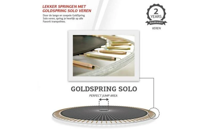 BERG Favorit InGround Trampoline Sports 380 Grijs 7 BERG Favorit InGround Trampoline Sports 380 Grijs - Afbeelding 5