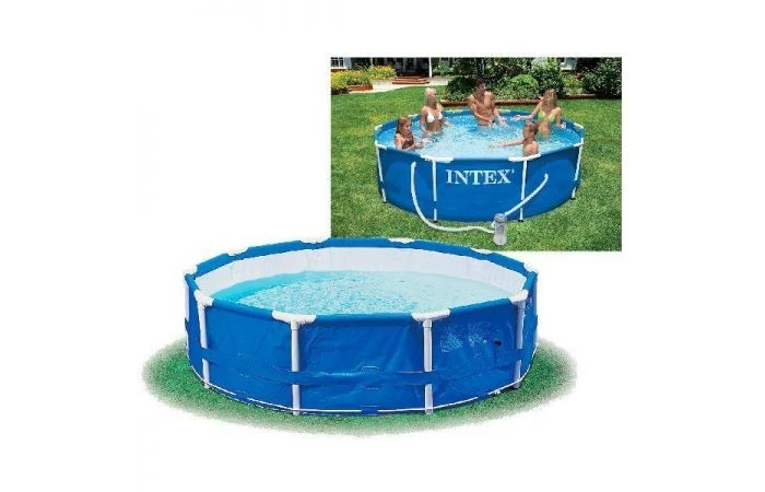 Intex Metal Frame Pool 366x76 3 Intex Metal Frame Pool 366x76