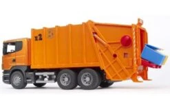 Bruder 3560 Scania Oranje Vuilniswagen -Buitenspeelgoed Winkel 8574939484f2e0629fc8f06ed409895713ae093cc2ca714474a7131e7db074ec