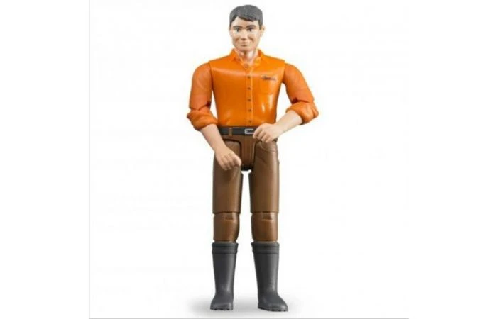 Bruder 60006 Man Met Blond Haar En Schoenen 5 Bruder 60006 Man Met Blond Haar En Schoenen - Afbeelding 3