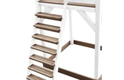 AXI Beach Tower Speeltoren Met Enkele Schommel Bruin/wit -Buitenspeelgoed Winkel 8717973939245.iwb .05 1920x1920