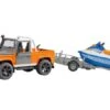 Bruder 2599 Land Rover Defender Pick Up, Trailer, Jetski En Bestuurder -Buitenspeelgoed Winkel 87977a0078c02f125c47e200ba43833e840186ca247e5141ce3551903624d5d2