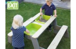 EXIT Aksent Zand-,Water- En Picknicktafel L (2 Bankjes) -Buitenspeelgoed Winkel 883eef94f3dfc9d9f9359a4c865cb95fafb7bc6f2c4f1cc1967867beb9cbe057