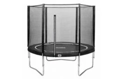 Salta Trampoline Met Veiligheidsnet 213 Zwart + Gratis Trapje