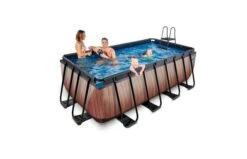 EXIT Zwembad 400x200x122cm Met Filterpomp -Buitenspeelgoed Winkel 89c01f56c2f8b3af3e200fc52565836ef7fc2c6efe15f86529f2e7fc235602a7
